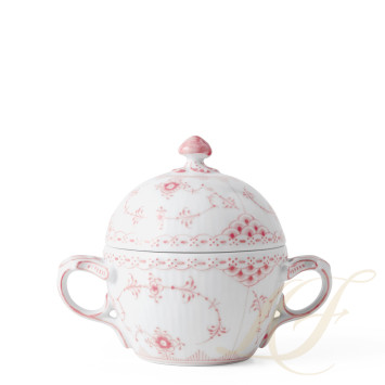 Сахарница 0,2л коллекции Coral Fluted Half Lace бренда Royal Copenhagen