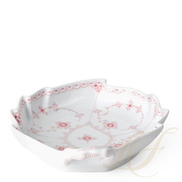 Чаша 23см коллекции Coral Fluted Half Lace бренда Royal Copenhagen