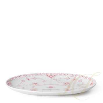 Блюдо овальное 23х15см коллекции Coral Fluted Half Lace бренда Royal Copenhagen