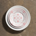 Тарелка десертная 19см коллекции Coral Fluted Half Lace бренда Royal Copenhagen