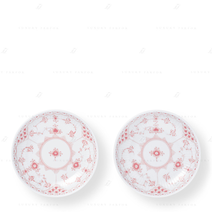 Чаша 13см, 2шт. коллекции Coral Fluted Half Lace бренда Royal Copenhagen
