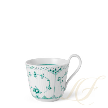 Кружка 0,33л коллекции Emerald Green Fluted Half Lace бренда Royal Copenhagen