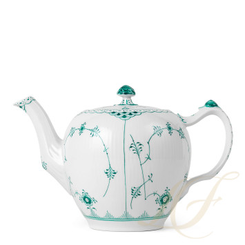 Чайник 1л коллекции Emerald Green Fluted Half Lace бренда Royal Copenhagen