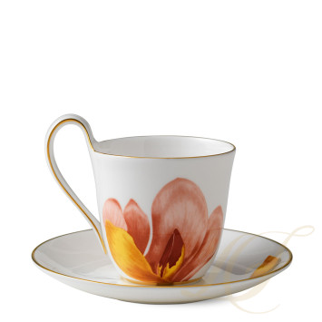Чашка с блюдцем 0,27л коллекции Flora 