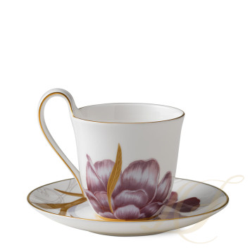 Чашка с блюдцем 0,27л коллекции Flora 