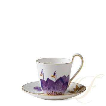 Чашка с блюдцем 0,27л коллекции Flora 
