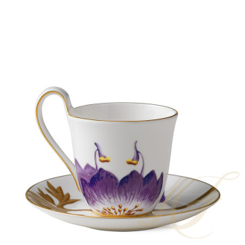 Чашка с блюдцем 0,27л коллекции Flora 