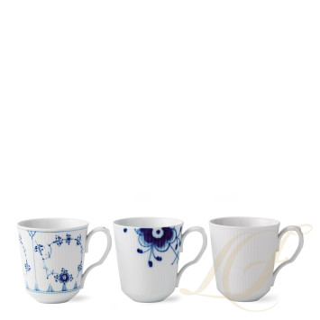 Кружка 0,37л, 3шт. коллекции Gifts With History бренда Royal Copenhagen