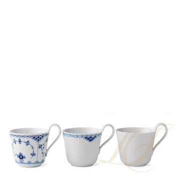 Кружка 0,33л, 3шт. коллекции Gifts With History бренда Royal Copenhagen