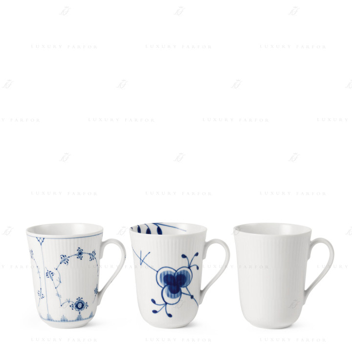 Кружка 0,36л, 3шт. коллекции Gifts With History бренда Royal Copenhagen