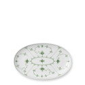 Блюдо овальное 23х15см коллекции Green Fluted Plain бренда Royal Copenhagen