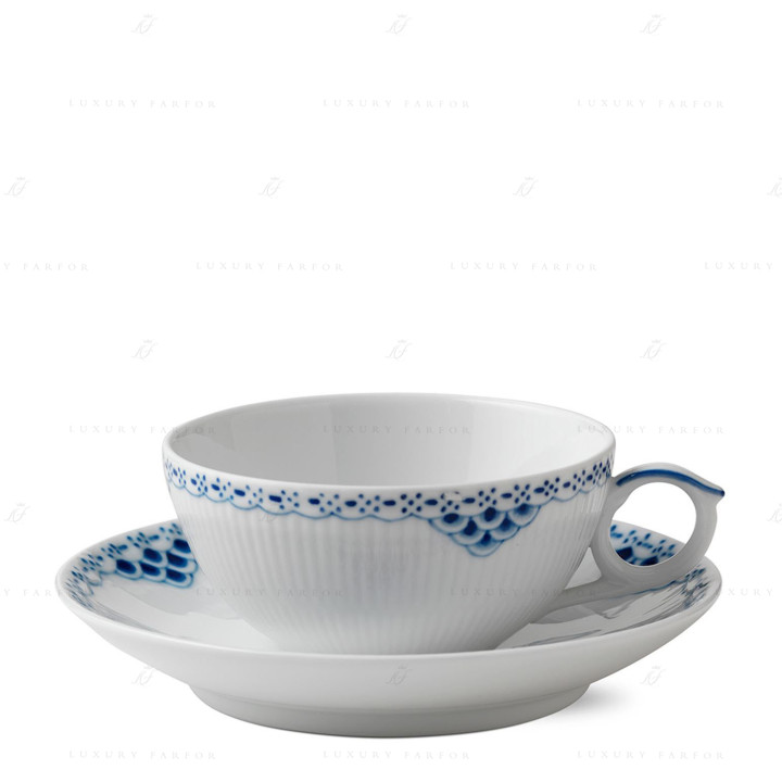 Чашка чайная с блюдцем 0,2л коллекции Princess бренда Royal Copenhagen