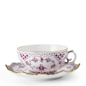 Чашка с блюдцем 0,22л коллекции Purpur Fluted Full Lace (Лимитированная серия) бренда Royal Copenhagen