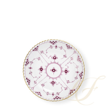 Тарелка десертная 19см коллекции Purpur Fluted Full Lace (Лимитированная серия) бренда Royal Copenhagen
