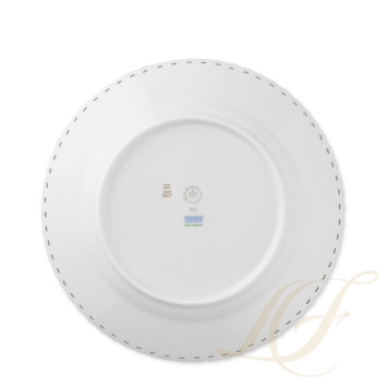 Тарелка десертная 19см коллекции Purpur Fluted Full Lace (Лимитированная серия) бренда Royal Copenhagen