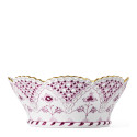 Корзина для фруктов 23см коллекции Purpur Fluted Full Lace (Лимитированная серия) бренда Royal Copenhagen