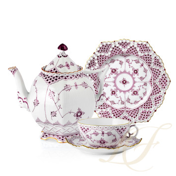 Коллекция Purpur Fluted Full Lace бренда Royal Copenhagen