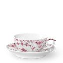 Чашка с блюдцем 0,22л коллекции Purpur Fluted Half Lace бренда Royal Copenhagen