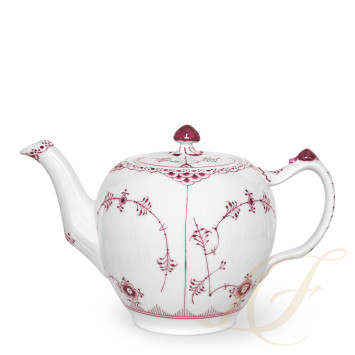 Чайник 1л коллекции Purpur Fluted Half Lace бренда Royal Copenhagen