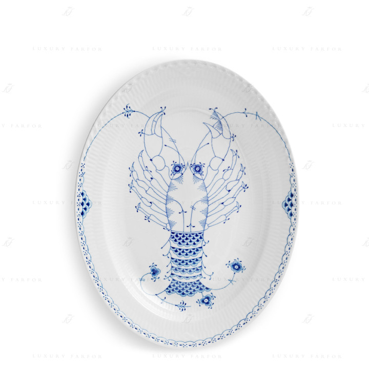 Блюдо овальное 37см коллекции Royal Creatures 