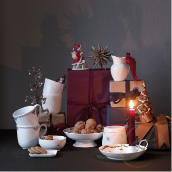 Чаша на ножке 18см коллекции Star Fluted Christmas бренда Royal Copenhagen