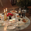 Чашка с блюдцем 0,24л коллекции Star Fluted Christmas бренда Royal Copenhagen