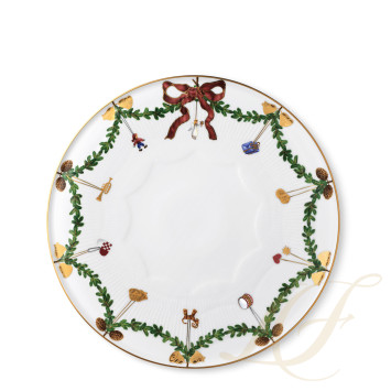 Блюдо для пирога 32см коллекции Star Fluted Christmas бренда Royal Copenhagen