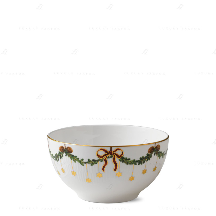 Чаша 1,8л коллекции Star Fluted Christmas бренда Royal Copenhagen