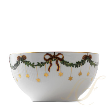 Чаша 1,8л коллекции Star Fluted Christmas бренда Royal Copenhagen