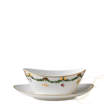 Соусник 0,43л коллекции Star Fluted Christmas бренда Royal Copenhagen