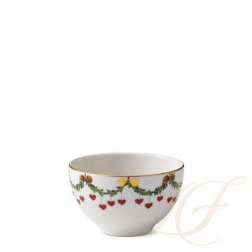 Чаша десертная 0,3л коллекции Star Fluted Christmas бренда Royal Copenhagen