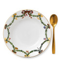 Тарелка глубокая 24см коллекции Star Fluted Christmas бренда Royal Copenhagen