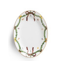 Блюдо овальное 34см коллекции Star Fluted Christmas бренда Royal Copenhagen
