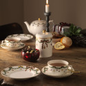Чашка с блюдцем 0,32л коллекции Star Fluted Christmas бренда Royal Copenhagen