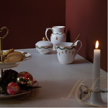 Сахарница 8см коллекции Star Fluted Christmas бренда Royal Copenhagen