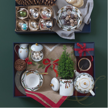Молочник 0,39л коллекции Star Fluted Christmas бренда Royal Copenhagen