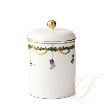 Шкатулка 16см коллекции Star Fluted Christmas бренда Royal Copenhagen