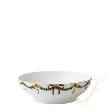 Чаша сервировочная 2,2л коллекции Star Fluted Christmas бренда Royal Copenhagen