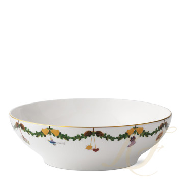 Чаша сервировочная 2,2л коллекции Star Fluted Christmas бренда Royal Copenhagen