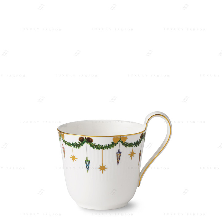 Кружка 0,33л коллекции Star Fluted Christmas бренда Royal Copenhagen