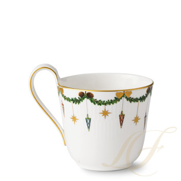 Кружка 0,33л коллекции Star Fluted Christmas бренда Royal Copenhagen