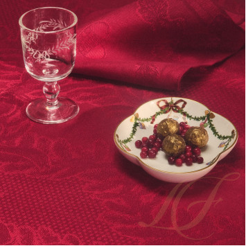 Салфетка 45x45см, 2шт. коллекции Star Fluted Christmas 