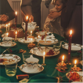 Свеча 28см, 2шт. коллекции Star Fluted Christmas бренда Royal Copenhagen