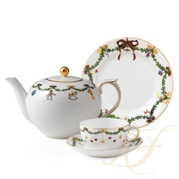 Коллекция Star Fluted Christmas бренда Royal Copenhagen