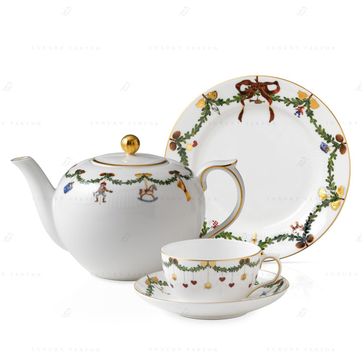 Коллекция Star Fluted Christmas бренда Royal Copenhagen