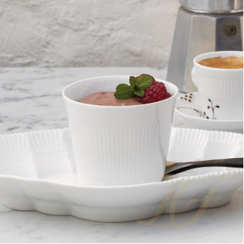 Чаша 23х15см коллекции White Elements бренда Royal Copenhagen