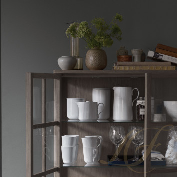 Кружка 0,37л, 2шт. коллекции White Fluted бренда Royal Copenhagen