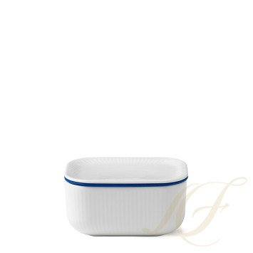 Масленка 13х10см коллекции White Fluted бренда Royal Copenhagen