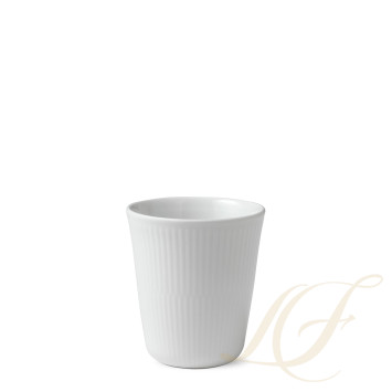 Стакан 0,29л коллекции White Fluted бренда Royal Copenhagen