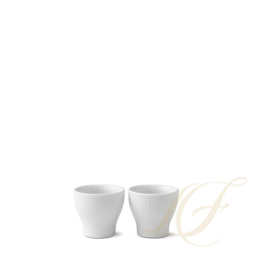 Подставка для яиц 5см, 2шт. коллекции White Fluted бренда Royal Copenhagen